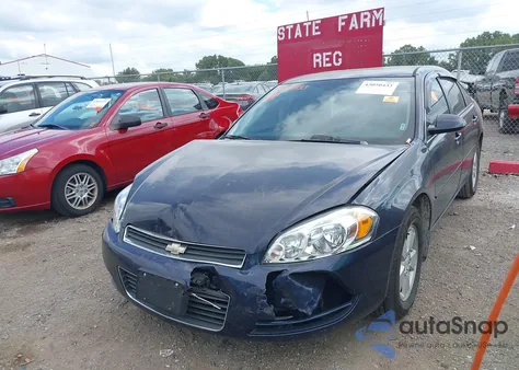 2008 Chevrolet Impala Lt из США, поврежденный, VIN 2G1WT58K389218352